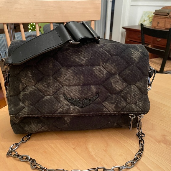 Zadig & Voltaire Handbags - Zadig & Voltaire Rocky Scale Acid Bag -Rebel